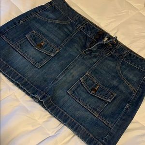 Denim Old Navy Skirt